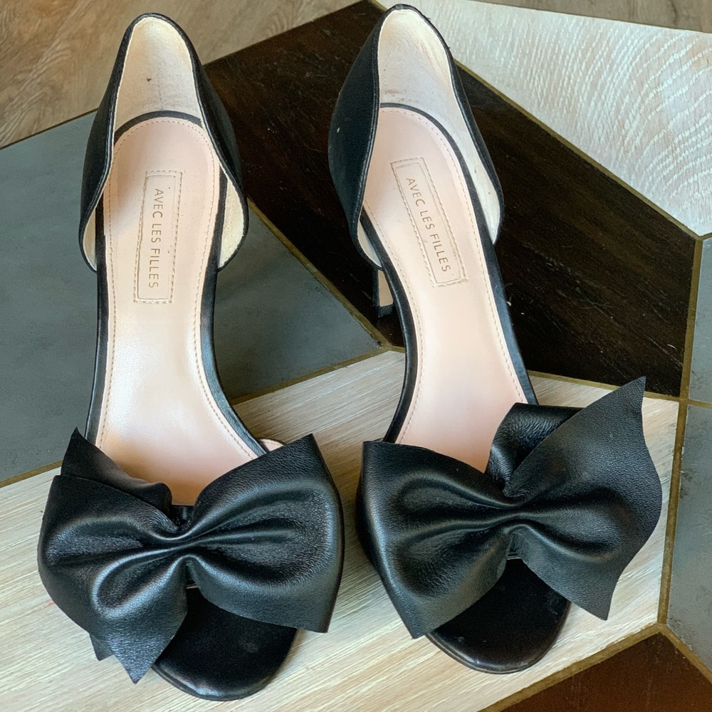 Alec Les Filles heels. Worn once. Size 9.